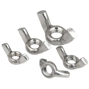 M3 M4 M5 M6 M8 M10 M12 304 Stainless Steel Wing Nuts Hand Tighten Nut Butterfly Nut Anti-corrosion