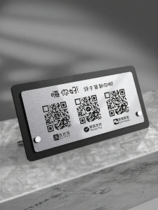 ZHICAIYOU | QR Code Display Stand Acrylic