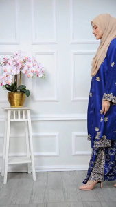 {RAYA 2026} KEBARUNG RIAU TIJANI 22 | BAJU RAYA 2026 | KEBARUNG LABUH PLUS SIZE | KEBARUNG SULAM