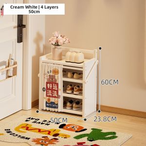 ZHUSHANXIA | Foldable Narrow Shoe Rack Easy to Install
