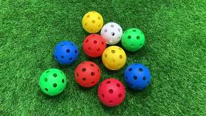 【xxx】26 Holes Floorball Stick Ball PE Plastic For Field Hockey Training Street Outdoor Sport Practice Ice Hockey Puck Equipment