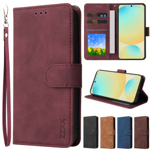 Wallet High-quality Skin-friendly Card Slot Stand Magnetic Flip Leather Case For Samsung Galaxy A27 A37 A57 Shockproof Cover