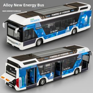 Alloy Large Size Children Bus Toy