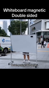 CheapDealMy Double Sided Whiteboard Magnetic With Stand All sizes school office warehouse