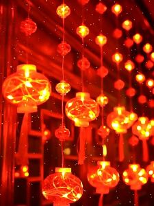 RHPOA New Year decorative light string festive party atmosphere