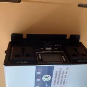 2023 รุ่น อินเวอร์เตอร์เพียวซาย 5000W 12V/24V/48V หน้าจอ CJ Inverter pure sine wave เครื่องแปลงไฟฟ้า CJ