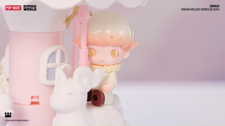 DIMOO Dream Melody シリーズブロックフィ ギュア