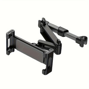 Universal Car Tablet Holder Back Seat Headrest Mount For iPad Air Mini Pro 4-13 Inch 360 Rotation Rear Pillow Phone Clamp Stand