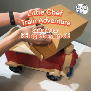 BB King Kong Toy Tableware Kitchen Train /Kitchen Cooking Toy for kids/children/Ride-On Toy Multifunctional with music