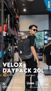 AVTECH - Tas Ransel Daypack Laptop Harian Sekolah Kerja Travel Bag Lifestyle 20 Liter - VELOX 20