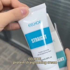 【BUY 1 TAKE 1】Original Eelhoe Protein Correcting Straightening Hair Cream Nourishing Damage Hair Straight Hair Lotion Prevent Hair Loss Curly Smooth Hair 60ml