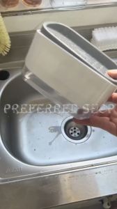 PREFERRED SHOP 1pcd KITkitchen Soap Dispenser Kitchen Press-Type Dishwashing Liquid Box Cleaning  Kitchen Detergent