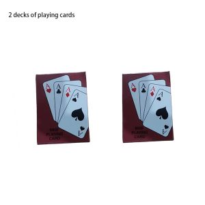 Outdoor Portable Mini Fingertip Playing Card Super Travel Party Playing Card Suitable for Outdoor Party Gathering Activities