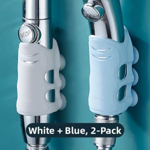 Bathroom Shower Head Holder Adjustable Silicone Bracket