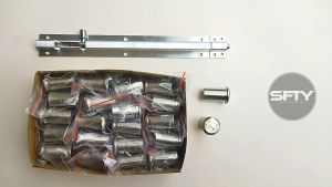 Lubang Kunci Tanam Lantai Anti Debu Dust Proof Stainless Penutup Slot Kunci Pintu