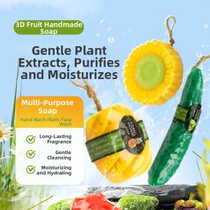 HALEXIONG | Fruit Shaped Aromatic Soap for Children
