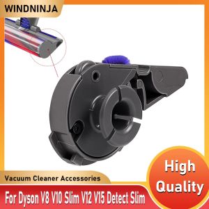 Roller Brush Bar End Cap Cover For Dyson V8 V10 Slim V12 V15 Detect Slim Vacuum Cleaner End Cap Left Side Cover Replacement Part
