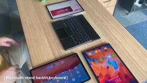 TouchPad Backlight Keyboard For Lenovo Tab K11 Plus 11.45" For Xiaoxin Pad Studio 2024 11.5" Tab M11 11 Inch Tablet Keyboard