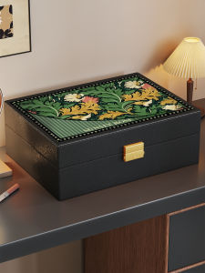 evesigar | Dustproof Large Capacity Vintage Delicate Small New Jewelry Storage Box
