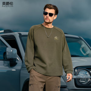 Enjeolon | American Vintage Raglan Hoodie for Men