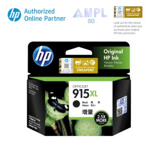 Genuine HP 915XL Black | HP 915XL Cyan | HP 915XL Magenta | HP 915XL Yellow High Page yield Original Ink Cartridge | Hardware compatibility HP OfficeJet Pro 8020 | 8020e All-in-One Printer HP 915XL 915 Black Cyan Magenta Yellow Ink Cartridge