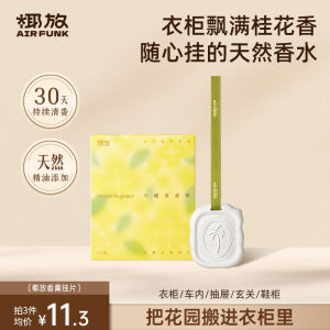 Airfunk Coconut Closet Perfume Sheets Room Fragrance Lasting Smell Removal of Bad Smell Chinese Production Basic Model