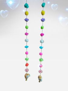 elephant rose garland hanging (1 pair)