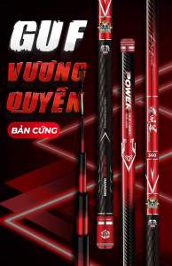 Cần câu  Vương Quyền ( bản cứng) TAG Fishing chính hãng - tặng trục và phao đi kèm