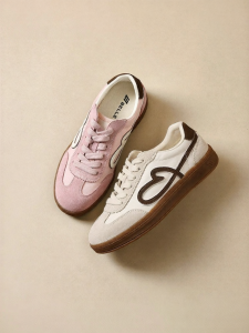 Belle | Thick Heel Increasing Vintage Ballet Training Shoes