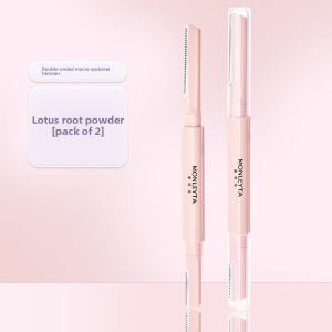MONLEYTA | Safety Double Head Eyebrow Trimmer For Men And Women Professional Beginner Eyebrow Shaping Tool Anti-Scratch Monleyta