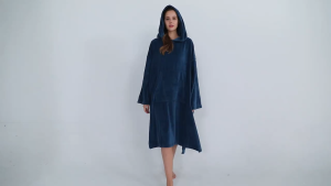 Hodeso Oversized Blanket Hoodie for Women Men Soft Flannel Wearable Hoodie Jacket with Sleeves and Large Pocket