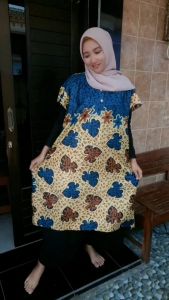 Daster Payung Jumbo LD 130 Bahan rayon halus lembut
