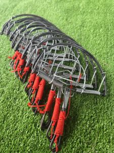 กับดักหนูนา 6 นิ้ว โมดิฟาย ใช้ดักหนูนา หนูพุกใหญ่ 1ชุด10อัน โมดิฟายที่เสียบเหยื่อพร้อมใช้งาน ดีดแรง ดีดแม่น แน่นอน