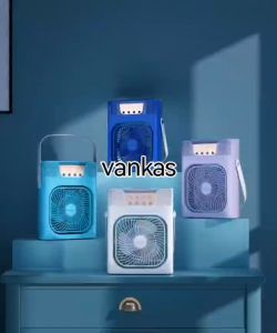 รับประกัน แอร์เคลื่อนที่ไร้สาย แอร์พกพาไร้สาย พัดลมไอเย็นไร้สาย เครื่องทำความเย็นมินิ แอร์ตั้งโต๊ะไร้สาย