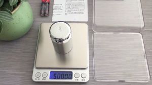 MONZA เครื่องชั่งอิเล็กทรอนิกส์ เครื่องชั่งดิจิตอล อุปกรณ์ประมวลนํ้าหนัก Superior Mini Digital Platform Scale No.Y1806