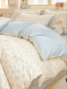MENGWEIJUE | 2026 New 100% Cotton Bedding Set for Baby