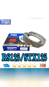 RS125 STX125 TTGR Motorcycle Brake Shoes Rear:RS125STX125DT125RS100 RRYBR125RXT135GY6125GALAVEGACRYPTONHD3 FR