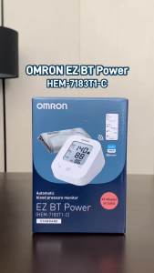 OMRON Blood Pressure Monitor  EZ BT Power HEM-7183T1-CAP [3+3 years warranty]