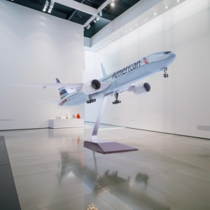 Mô Hình Máy Bay B777 Bằng Nhựa Đúc 43CM Có Bánh Xe Và Càng Đáp Tỷ Lệ 1/130 Bộ Sưu Tập Hãng Hàng Không Mỹ Quà Tặng Trưng Bày Cho Trẻ Em