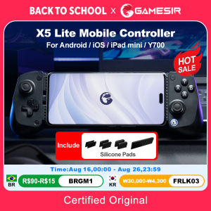 GameSir | GameSir X5 Lite Mobile Gaming Controller Phone Gamepads for iPhone 17 16 15 Series IOS iPad Mini Y700 Android Tablet Controle