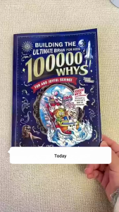 100000 Whys: Creating the Ultimate Brain "English version Fun Science Cartoon Enlightenment Education STEM Learning