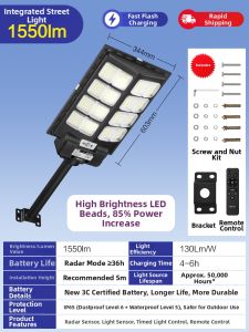 Bull | Solar Outdoor Lighting Waterproof New Model