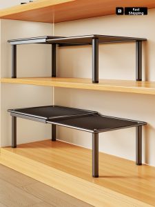 evesigar | Expandable Multi-Purpose Kitchen Shelf Organizer