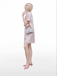 Juicy Couture | New Tweed Pink Glitter Dress