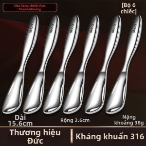 SHDO | Muỗng Đa Năng Inox 316 Cho Tráng Miệng Cà Phê Kem Yogurt