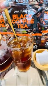พร้อมส่ง กาแฟราตรี ชากาแฟดำ Ratrer Black Coffee Tea 1 ห่อ บรรจุ 30 ซองชา