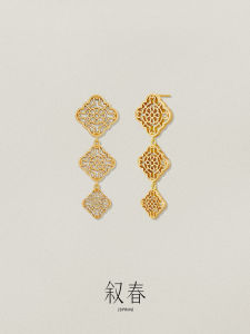 Golden Elegant Ear Jewelry