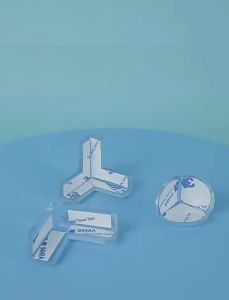 Pelindung Sudut Meja PVC Transparan Perekat 10 pcs Bumper Pengaman Siku L T Droplet Lingkaran Fan