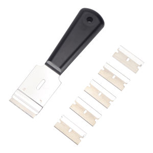 Dao Thủ Công Bằng Da QJH Với 5 Chiếc Lưỡi Dao Sắc Bén Có Thể Thay Thế Được Bằng Thép Bền Công Cụ Cắt Tỉa Cho Đồ Thủ Công Cắt Tự Làm