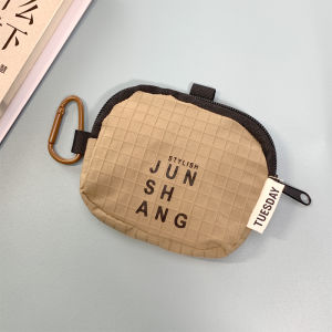 KORMAEX Phone Strap New Style Storage Bag Lipstick Charger Miscellaneous Items Bag Cute Earphone Bag Coin Wallet Certificate Storage Bag Mobile Phone Case Short Rope Wristband for Men Women Students